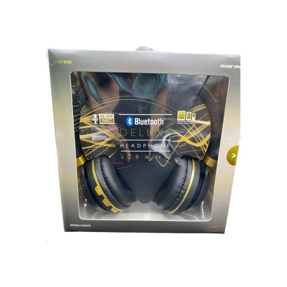 sentry Headphones Sentry Bluetooth Deluxe Headphone Bt3 New Built